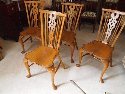 fig 2. Chairs Windsor Oak chairs Stuart Linford High Wycombe