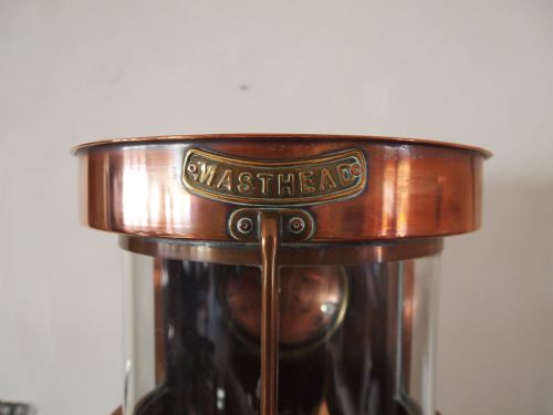 fig 2. Lamp ships lamp made by R C. Murray & Co Glasgow c1910 lampads No 309