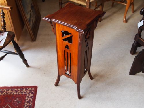 Table Stand Late Victorian Scottish Arts and Crafts Jardinaire or Lamp Table