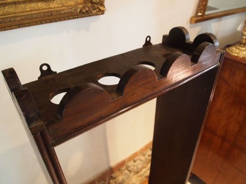 George III Elm Gun Rack C1800