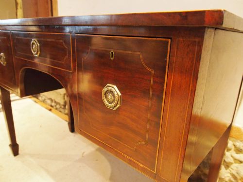 Sideboard Victorian Mahogany Small Size C1890