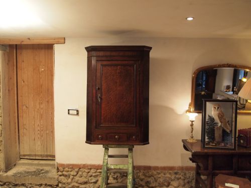 Cupboard Corner Cabinet George III Oak C1790