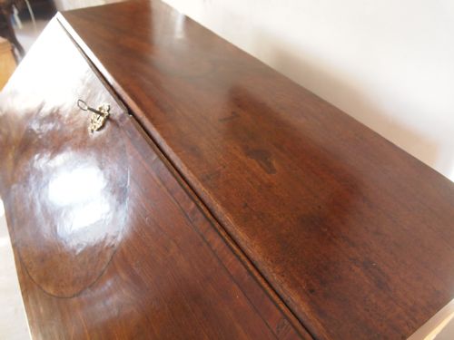 fig 2. Bureau desk George III solid Mahogany c1790