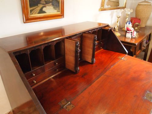 fig 2. Bureau desk George III Mahogany c1790