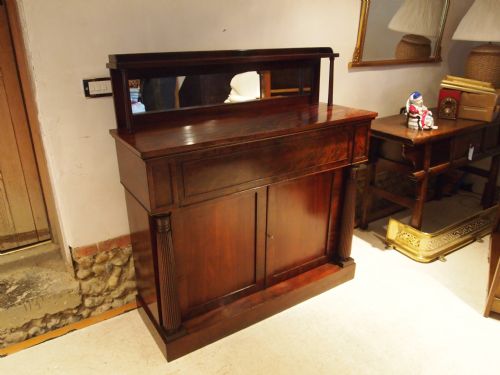 fig 1. Chest Chiffonier Secretaire sideboard Regency Mahogany c1825