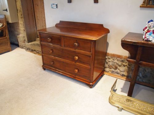 Chest of Drawers Victorian Mahogany C1880 Part of a Whole Bedroom Suite