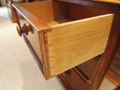 fig 2. Chest of drawers Victorian Mahogany c1880 part of a whole bedroom suite