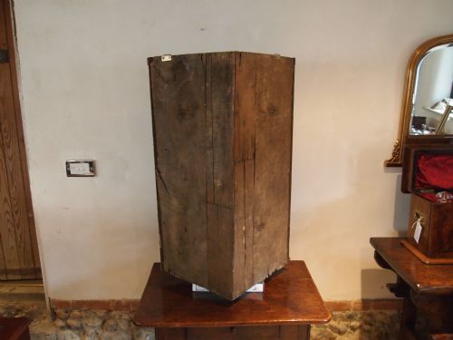 fig 4. Cabinet corner cupboard George I Oak c1720