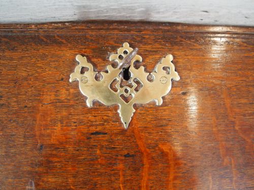 fig 4. Bureau George III Oak c1780