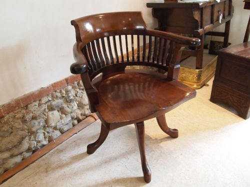 Chair Victorian Mahogany Desk Chair Fine Quality C1880