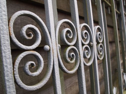 fig 1. Gates Victorian from Worth Abbey West sussex