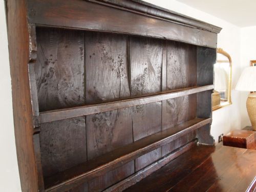 fig 3. Dresser Welsh dresser North Wales Denbighshire Oak c1720