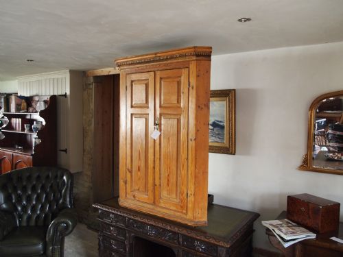 Cupboard Cabinet Corner George III Pine C1780