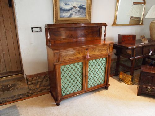 Chiffonier Secretaire Sideboard Regency Mahogany C1825
