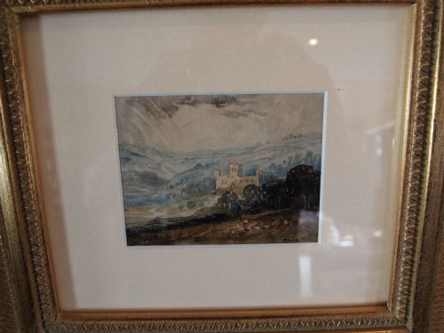fig 1. Painting Water colour by Alfred William Rich 1856-1921