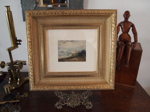 fig 4. Painting Water colour by Alfred William Rich 1856-1921