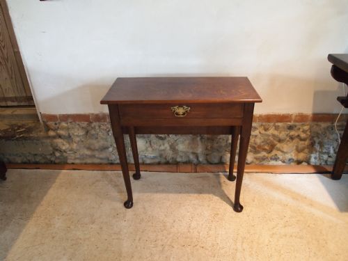 Table Side Tea or Lamp George II Mahogany C1750