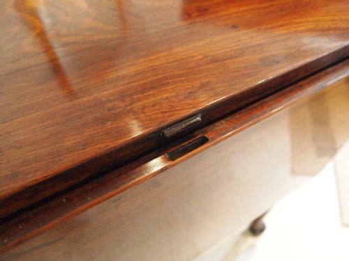fig 4. Table side tea or lamp George II Mahogany c1750