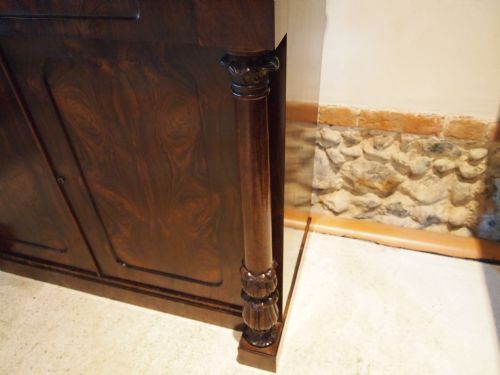 fig 2. Chiffonier sideboard dresser early Victorian Rosewood c1840