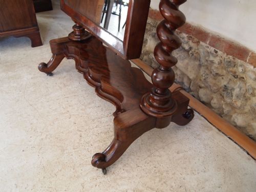 fig 2. Mirror Fine quality Victorian Mahogany cheval mirror c1860