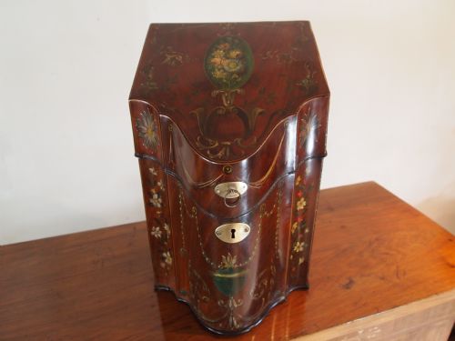 Tantalus Decanter Box George III Sheraton Period C1780