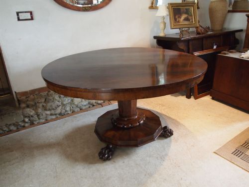 Table Victorian Rosewood Dining Table Great Size Fine Quality C1840