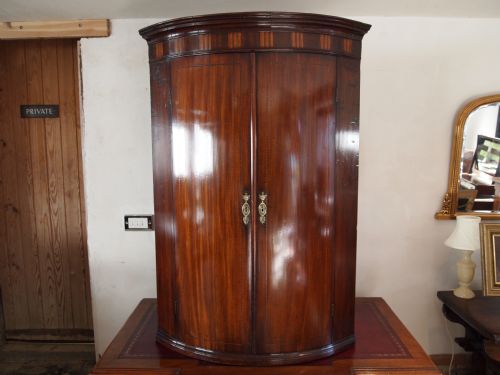 Cabinet Cupboard George III Mahogany Corner Cupboard C1790 Fine Quality