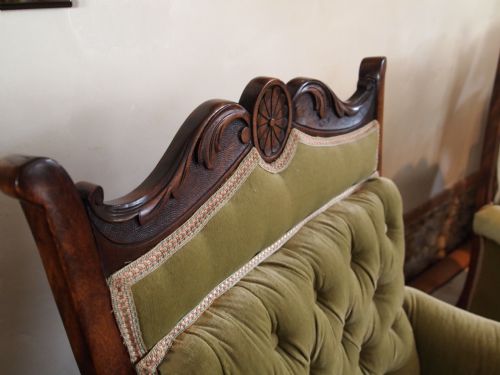 fig 1. Chairs Fine pair of Victorian armchairs c1870