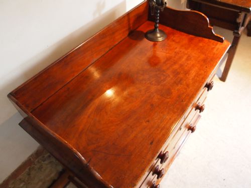 fig 1. Chest of drawers Victorian Mahogany c1860