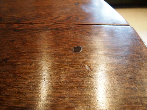 fig 3. Table dining Oak gateleg William and Mary c1690