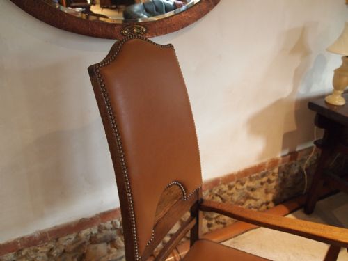 fig 2. Chair Arts and Crafts Oak armchair c1900