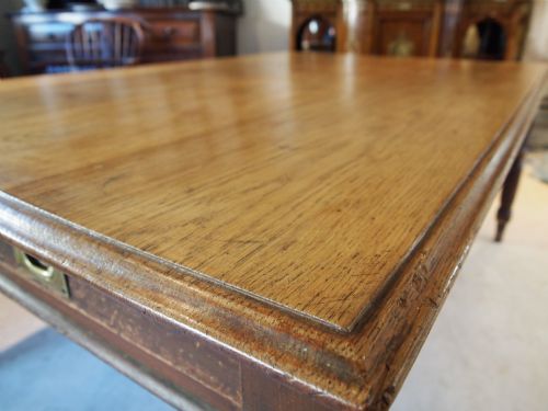 fig 2. Table Victorian Oak Farmhouse table c1880