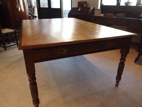 fig 3. Table Victorian Oak Farmhouse table c1880