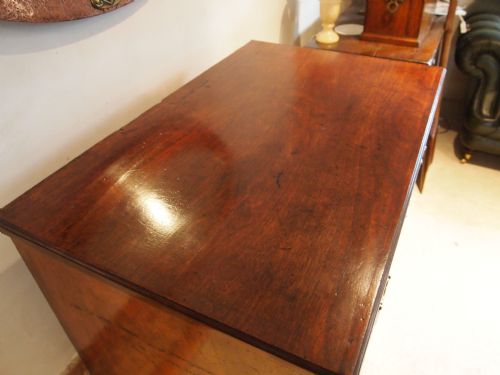 fig 1. Chest of drawers George III Mahogany c1780 small size 33 inches wide