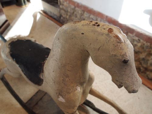 fig 2. Rocking horse early 19th century for restoration c1820