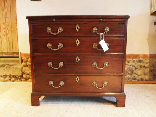 fig 1. Chest of drawers bachelors George III Mahogany small 32 inches wide c1760