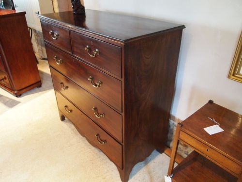 Chest of Drawers George III Mahogany Large Size C1800