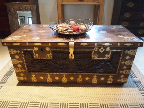 Chest Coffer Blanket Box Coffee Table Anglo Indian Teak C1820
