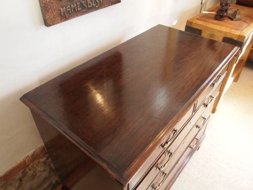 fig 2. Chest of drawers George III Mahogany compact size c1790