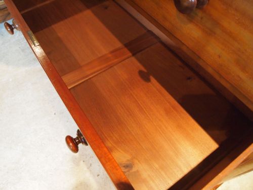 fig 2. Chest of drawers Victorian Mahogany fine quality c1860