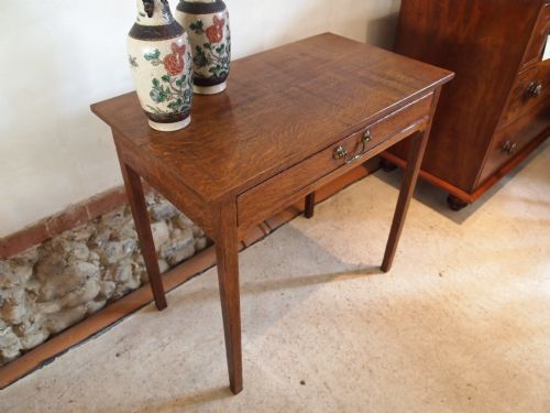 fig 3. Table Lowboy George IV Oak c1820