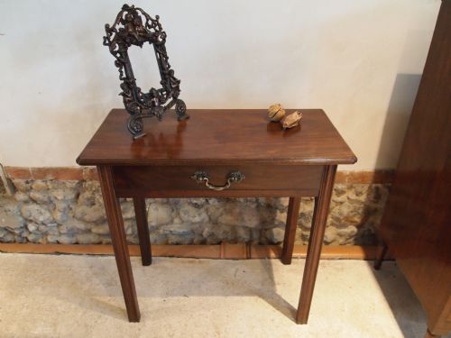 Table Lowboy George III Mahogany C1770