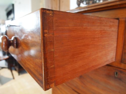 fig 1. Chest of drawers Victorian Mahogany c1880