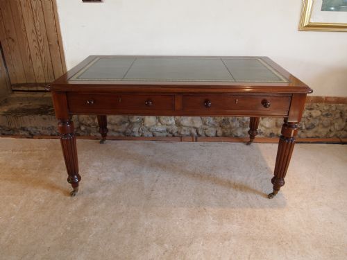 Desk Victorian Mahogany C1880