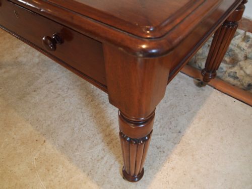 fig 2. Desk Victorian Mahogany c1880