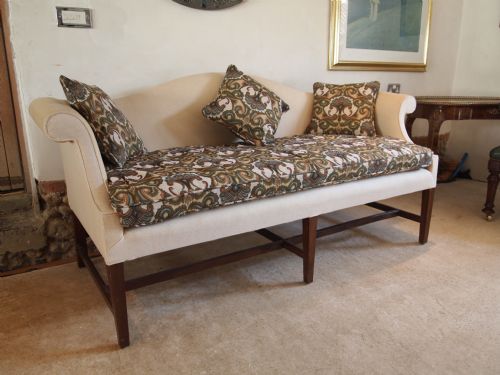fig 2. Sofa settee Humpback Edwardian beautiful upholstery c1910