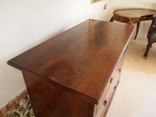 fig 1. Chest of drawers Arts and Crafts Oak c1900