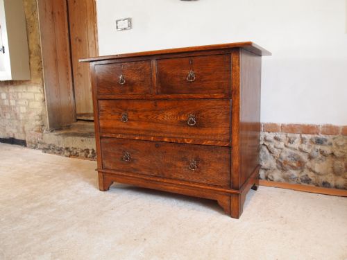 fig 2. Chest of drawers Arts and Crafts Oak c1900