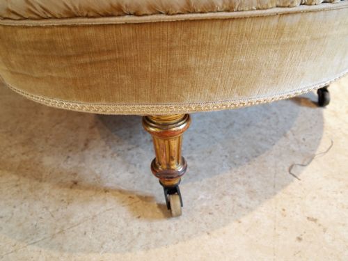fig 2. Chair Victorian shell back carved and gilded chair c1860