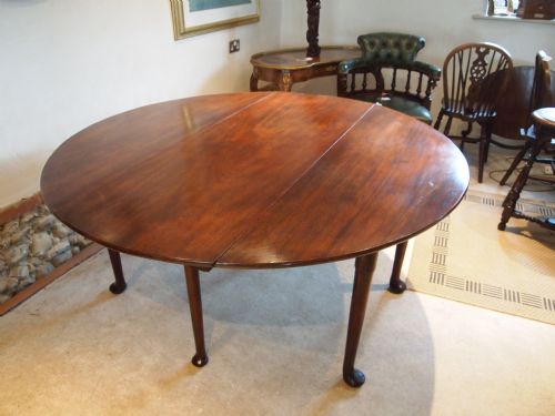 Table George II Mahogany Dinning Table Seats Eight C1890